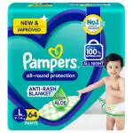 Pampers Baby Dry Pants (L) 64 count (9 - 14 kg)