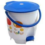 Princeware Assorted Plastic Round Garbage Bin 12 L