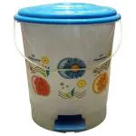 Princeware Assorted Printed Plastic Round Garbage Bucket 17 L