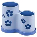 Joyo Crown Assorted Plastic Twin Cutlery Stand 13 cm