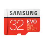 Samsung EVO Plus 32 GB microSDHC Memory Card with Adapter