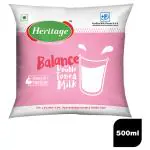 Heritage Balance Double Tonned Milk 500 ml