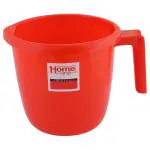 Home One Red Plastic Bath Mug 1.5 L