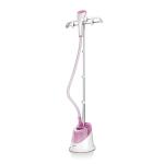 Philips GC504/35 Garment Steamer, White/Pink