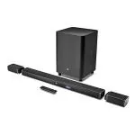 JBL BAR51 Dolby Digital DTS with (Wireless Speakers and subwoofer & 4k Surround Sound) 510 W Bluetooth Soundbar (Black, 5.1 Channel)