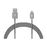 itek CBL011-GY 1.2 m Fast Charging USB to 8 Pin Lightning Cable, Grey
