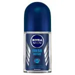 Nivea Men Fresh Active Roll On Deodorant for Men 25 ml