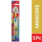 Colgate Minions (Extra Soft) Kids Toothbrush with Tongue Cleaner (5+ Years)