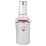 SJE Round Stainless Steel Oil/ Ghee Pot 500 ml with Plastic Cap