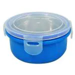 Good Day Eat Fresh Blue Plastic Tiffin Box