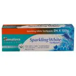 Himalaya Sparkling White Toothpaste 150 g (Pack of 2)