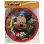 Party Kingdom Mickey Mouse Big Paper Plate (Pack of 10)