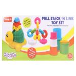 Funskool Giggles Pull Stack N Link Toy Set (1+ Year)