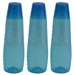 Polyset Breeza Assorted Colour Plastic Water Bottle 1 L (Set of 3)