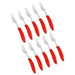 Everest Green Stainless Steel Fruit Fork (10 pcs)