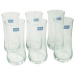 Ocean Aloha Glass Long Drink Tumbler 360 ml (Set of 6)