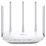TP-Link Archer C60 AC1350 Dual Band Wireless, Wi-Fi Speed Up to 867 Mbps/5 GHz + 450 Mbps/2.4 GHz, Supports Parental Control, Guest WiFi, MU-MIMO Router, Qualcomm Chipset
