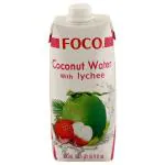 Foco Lychee Flavoured Coconut Water 500 ml