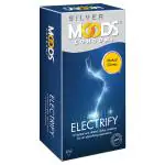 Moods Silver Electrify Dotted Condoms 12 pcs