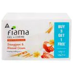 Fiama Frangipani & Almond Cream Gel + Creme Moisturising Bar 125 g (Buy 3 Get 1 Free)