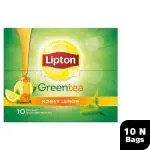 Lipton Honey Lemon Green Tea Bags 10 pcs