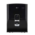 LG WW140NP, 8 Litres, 40 Watts, RO Water Purifier, Digital Sterilizing Care, Multi Stage Filtration Process, Outside Sediment+ Sediment+Pre-Carbon, Mineral Booster, Black