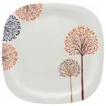 Dinesmart Primera Vintage Square Melamine Full Plate 11 inch