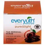 Everyuth Pure & Light Chocolate & Cherry Tan Removal Scrub 50 g