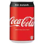 Coke Zero No Sugar Can 180 ml