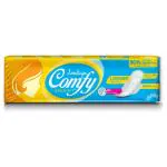 Amrutanjan Comfy Snug Fit Sanitary Napkin with Wings (Regular) 6 pads