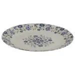 Dinesmart Blue Bell Opal Buffet Plate 10 inch