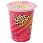 Meiji Yan Yan Creamy Strawberry Dip Biscuit Snack 25 g