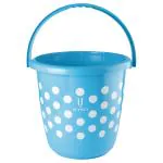 Joyo Rainbow Assorted Printed Plastic Bucket 17 L (Design/colour may vary)
