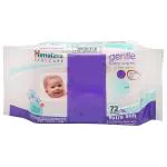 Himalaya Gentle Baby Wipes 72 pcs (Pack of 2)