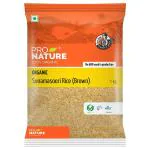 Pro Nature Organic Brown Sona Masoori Rice 1 kg