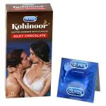 Durex Kohinoor Silky Chocolate Condoms 10 pcs