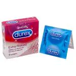 Durex Extra Ribbed Condoms 3 pcs