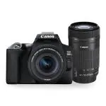 Canon EOS 200D II DSLR Camera with 18-55 mm and 55-250 mm Dual Lens Kit