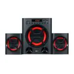 LG LK72B 2.1 Channel Multimedia Speaker, Red, 40 Watts