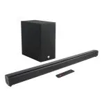JBL Cinema SB160 2.1 Channel Soundbar with Wireless Subwoofer (220 Watts, Dolby Digital, Extra Deep Bass)