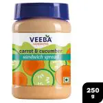 Veeba Carrot & Cucumber Sandwich Spread 250 g