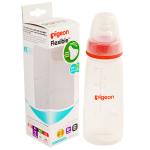 Pigeon Flexible Red Nursing PP Bottle with 2 Nipple (M) 4 months + 200 ml