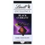 Lindt Excellence Black Currant Dark Chocolate 100 g