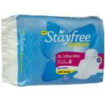 Stayfree Secure Ultra Thin Dry Cover Sanitary Napkin with Wings (XL) 40 pads