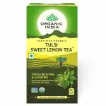 Organic India Tulsi Sweet Lemon Tea Bags 25 pcs