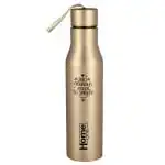 Home One Golden Stainless Steel Water Bottle 800 ml