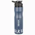 Home One Matt Blue Stainless Steel Water Bottle 1 L