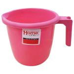 Home One Pink Plastic Bath Mug 1 L