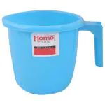 Home One Sky Blue Plastic Bath Mug 1 L
