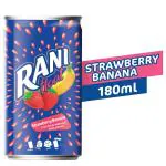 Rani Strawberry Banana Float Drink 180 ml
